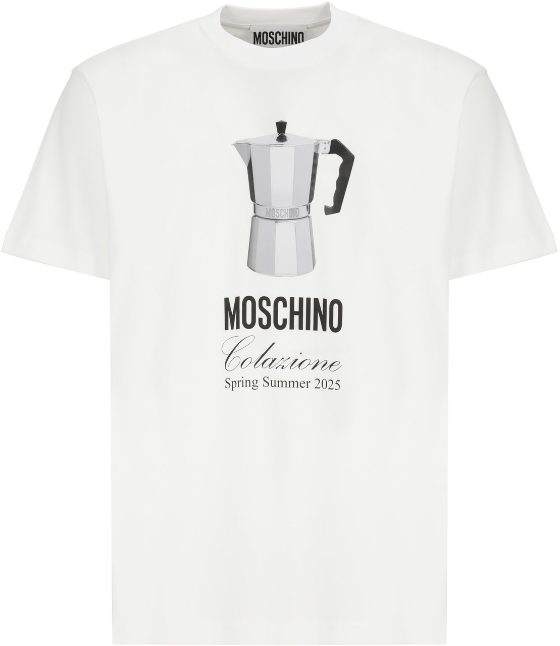 Moschino T-Shirts And Polos White Wit