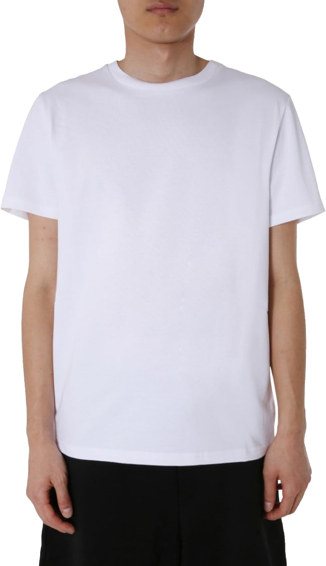 Moschino Relaxed Fit Round Neck T-Shirt Wit