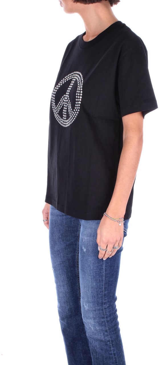 Moschino T-Shirts And Polos Black Zwart