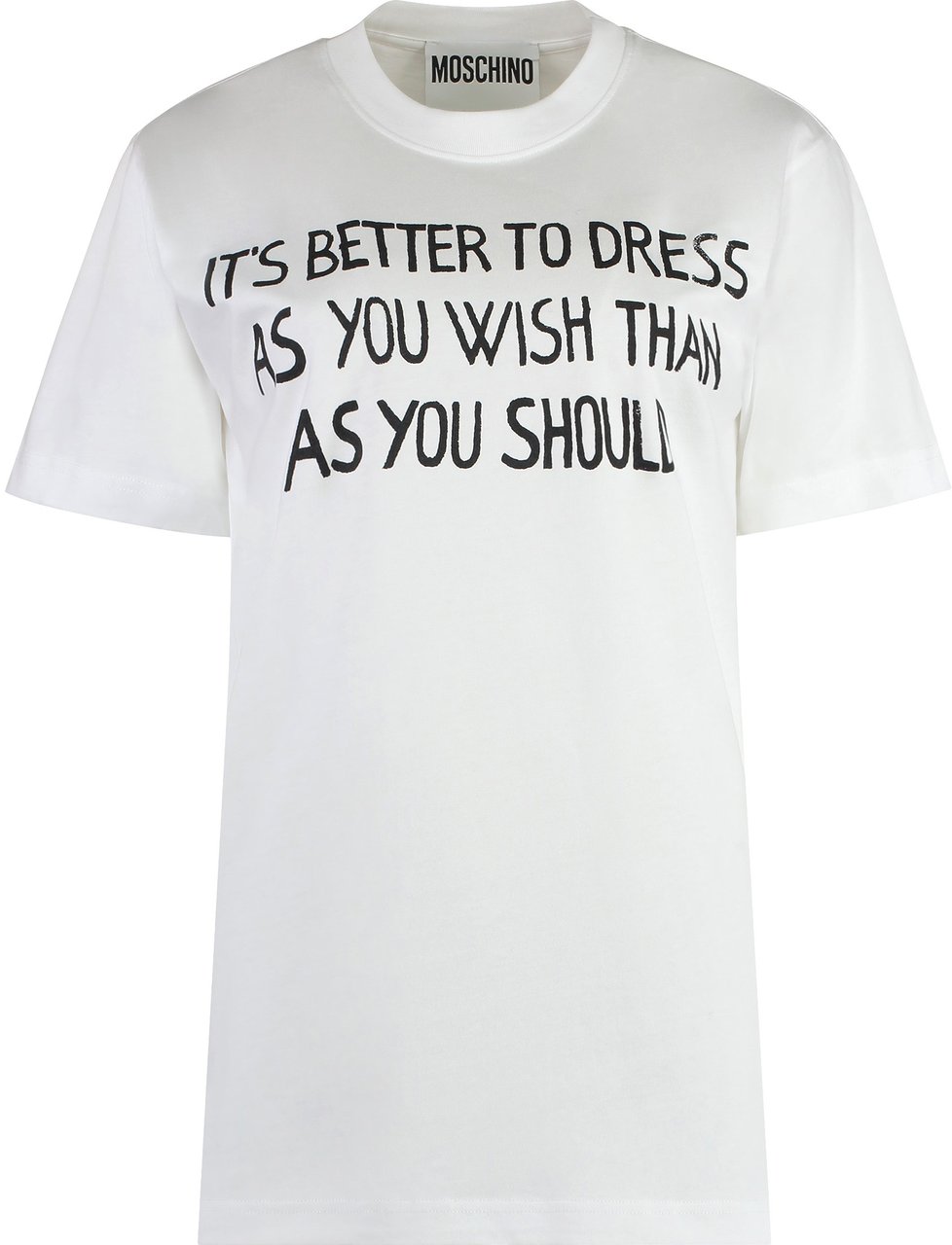 Moschino Printed t-shirt Wit