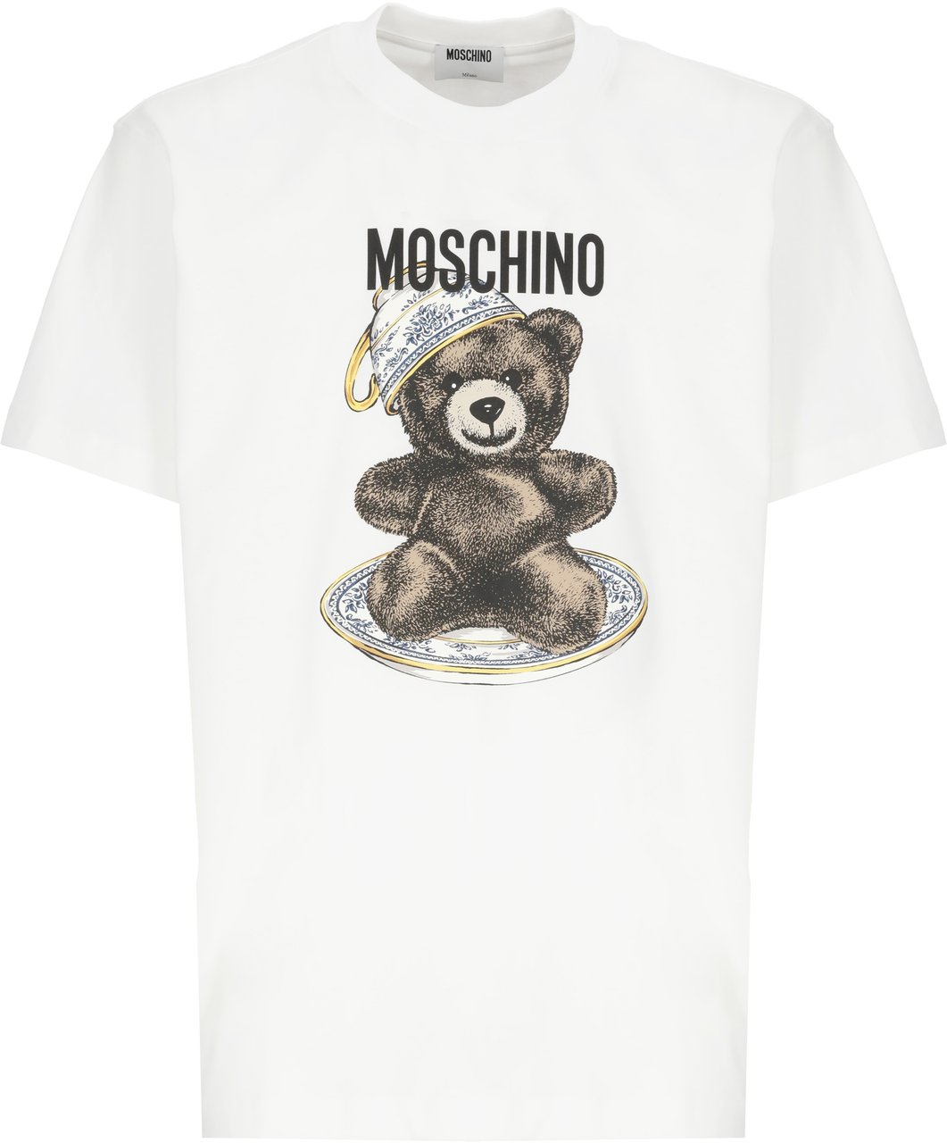Moschino T-Shirts And Polos White Wit