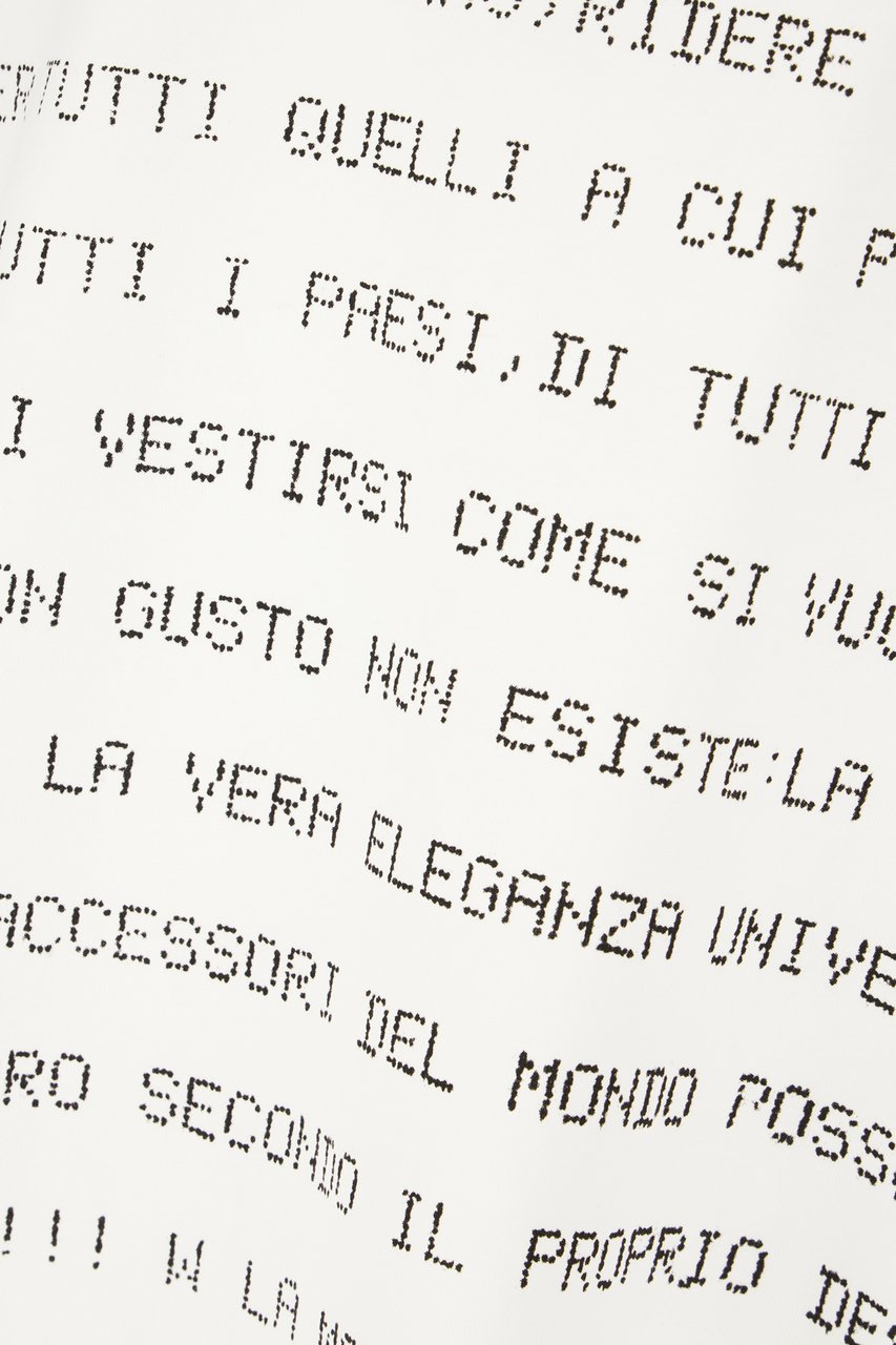 Moschino Moschino White cotton t-shirt Wit