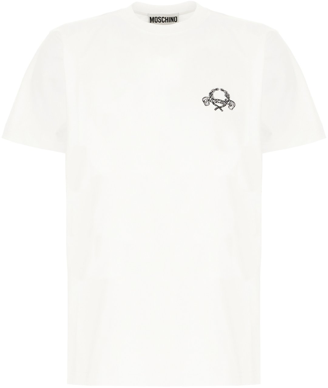 Moschino Moschino White cotton t-shirt Wit