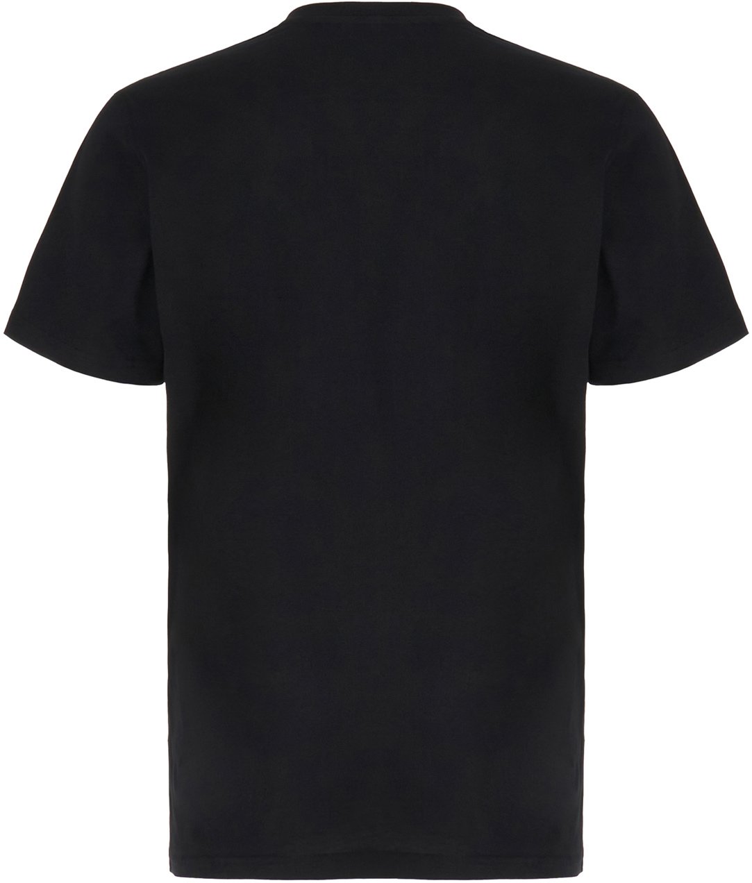 Moschino Moschino Black cotton t-shirt Zwart