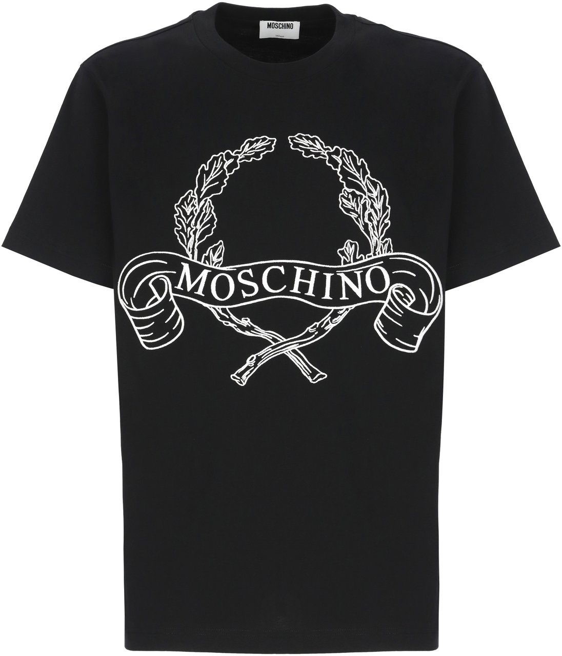 Moschino T-Shirts And Polos Black Zwart