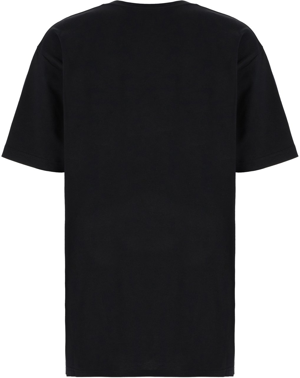 Moschino Moschino Black cotton t-shirt Zwart
