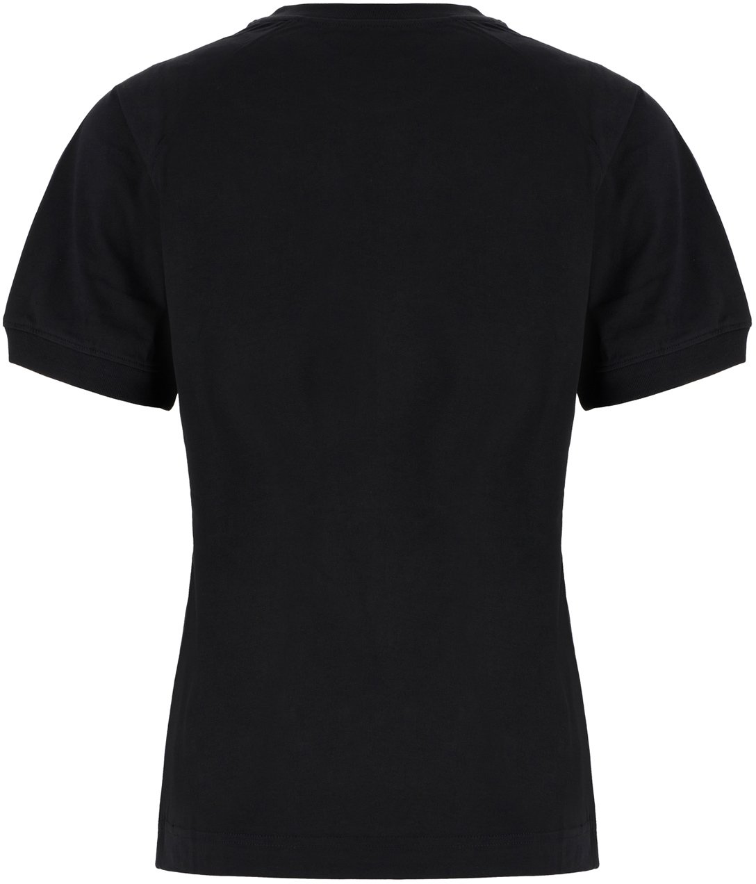 Moschino Moschino Black cotton t-shirt Zwart