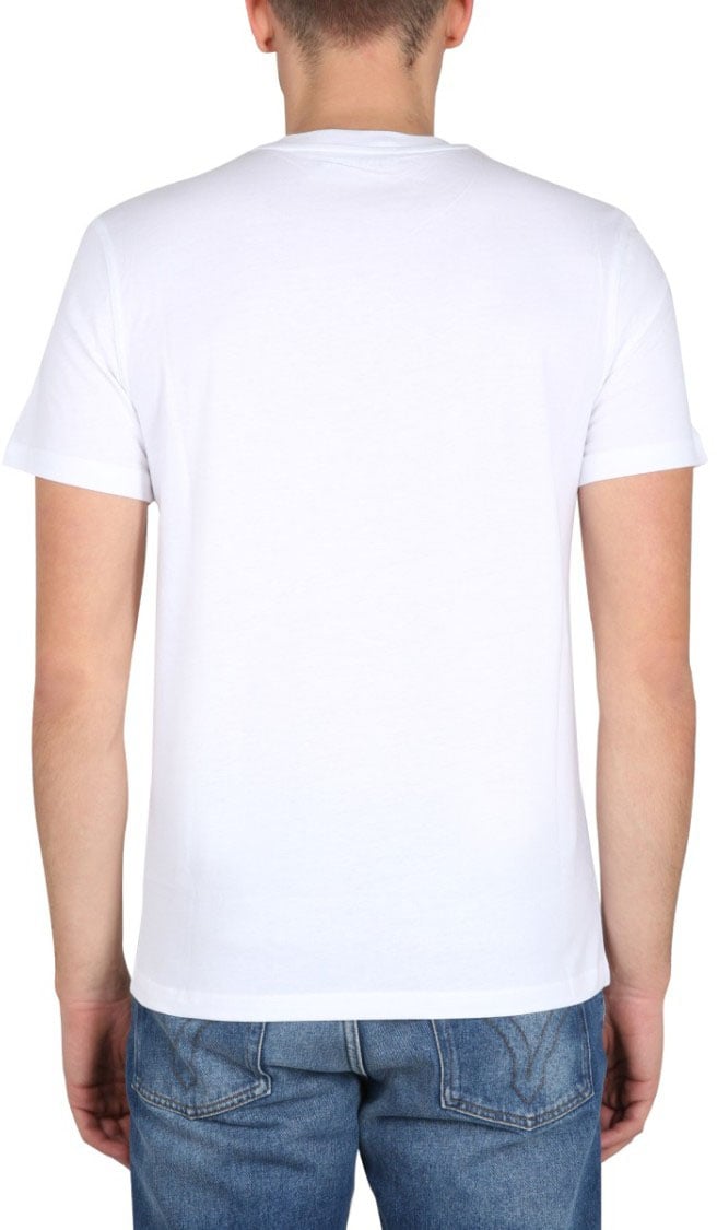 Moschino Teddy Bear Organic Jersey T-Shirt Wit