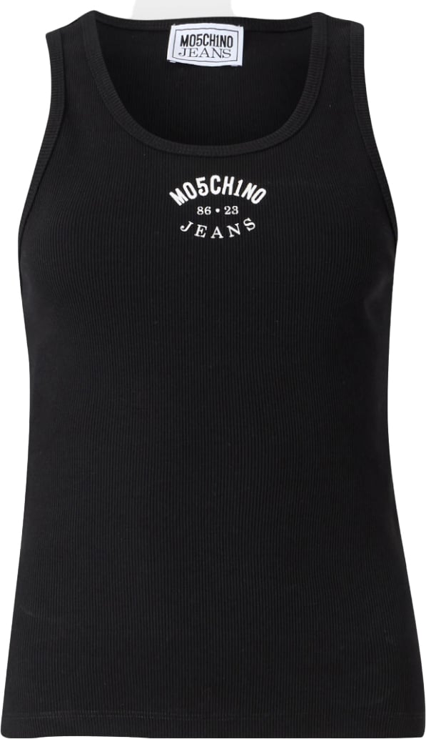 Moschino Top Fantasia Nero Zwart