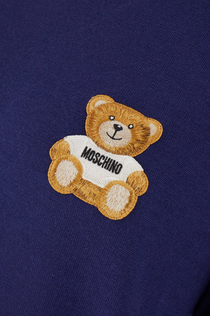 Moschino Moschino Blue wool sweater Blauw