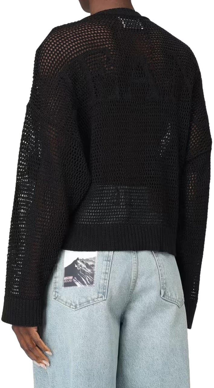 Moschino Sweaters Black Zwart