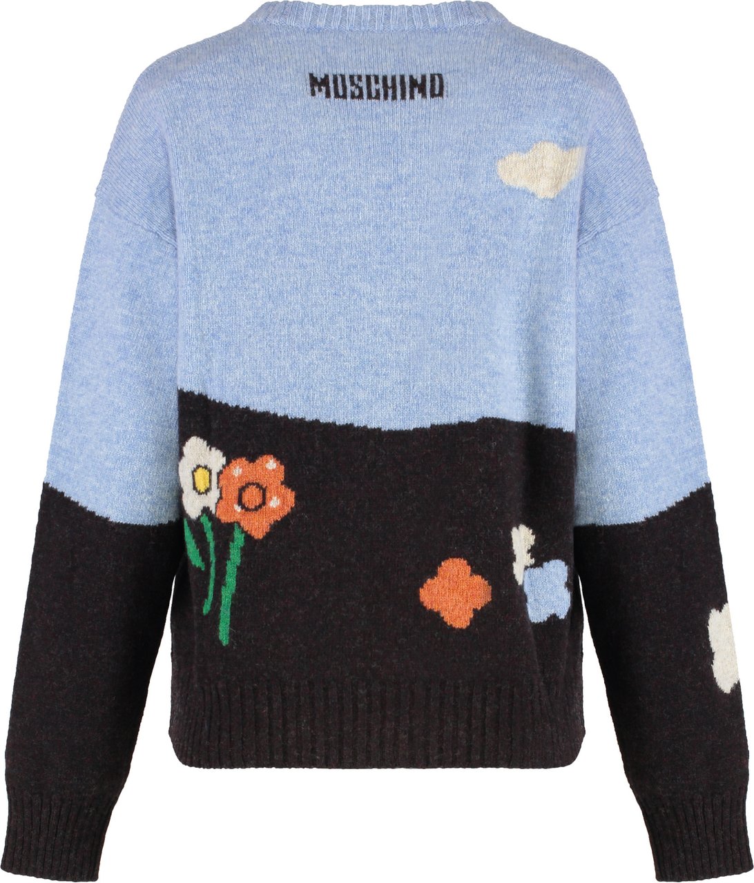 Moschino virgin wool crew-neck sweater Divers