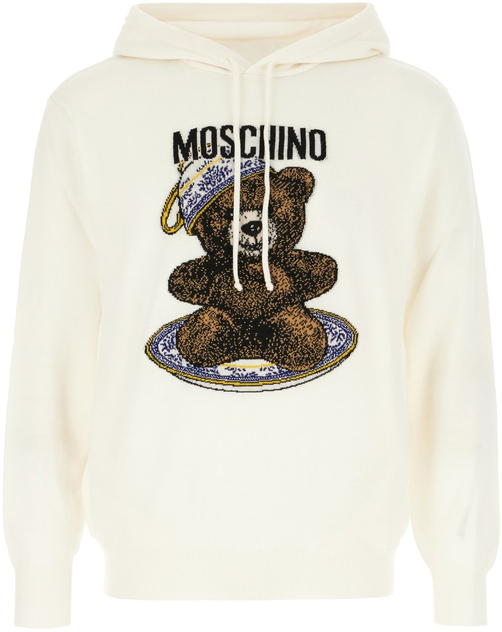 Moschino Moschino Ivory wool sweater Neutraal