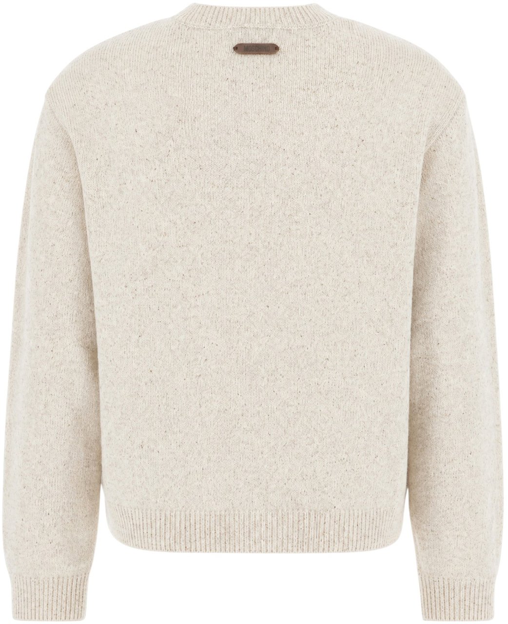 Moschino Sand wool blend sweater Neutraal