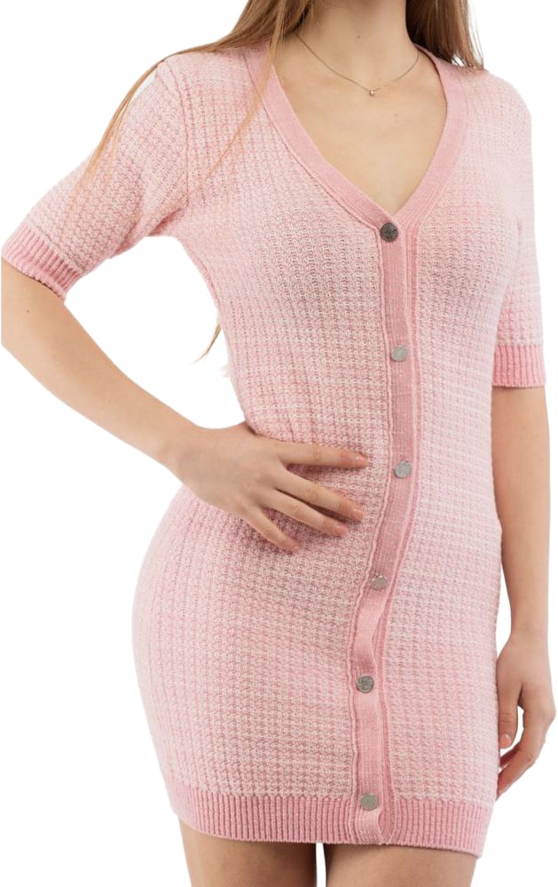 Moschino Multicolor Viscose Casual Dress Divers