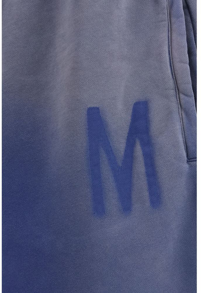 Moschino Blue Cotton Bermuda Shorts Blauw