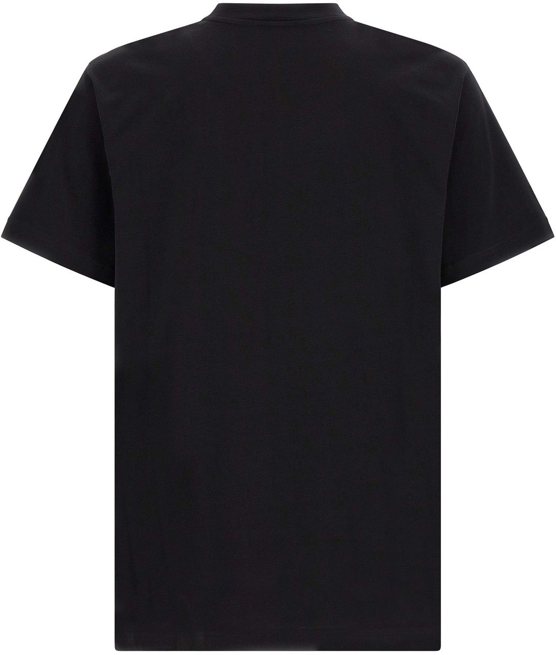 Moschino Black Cotton T-Shirt Zwart