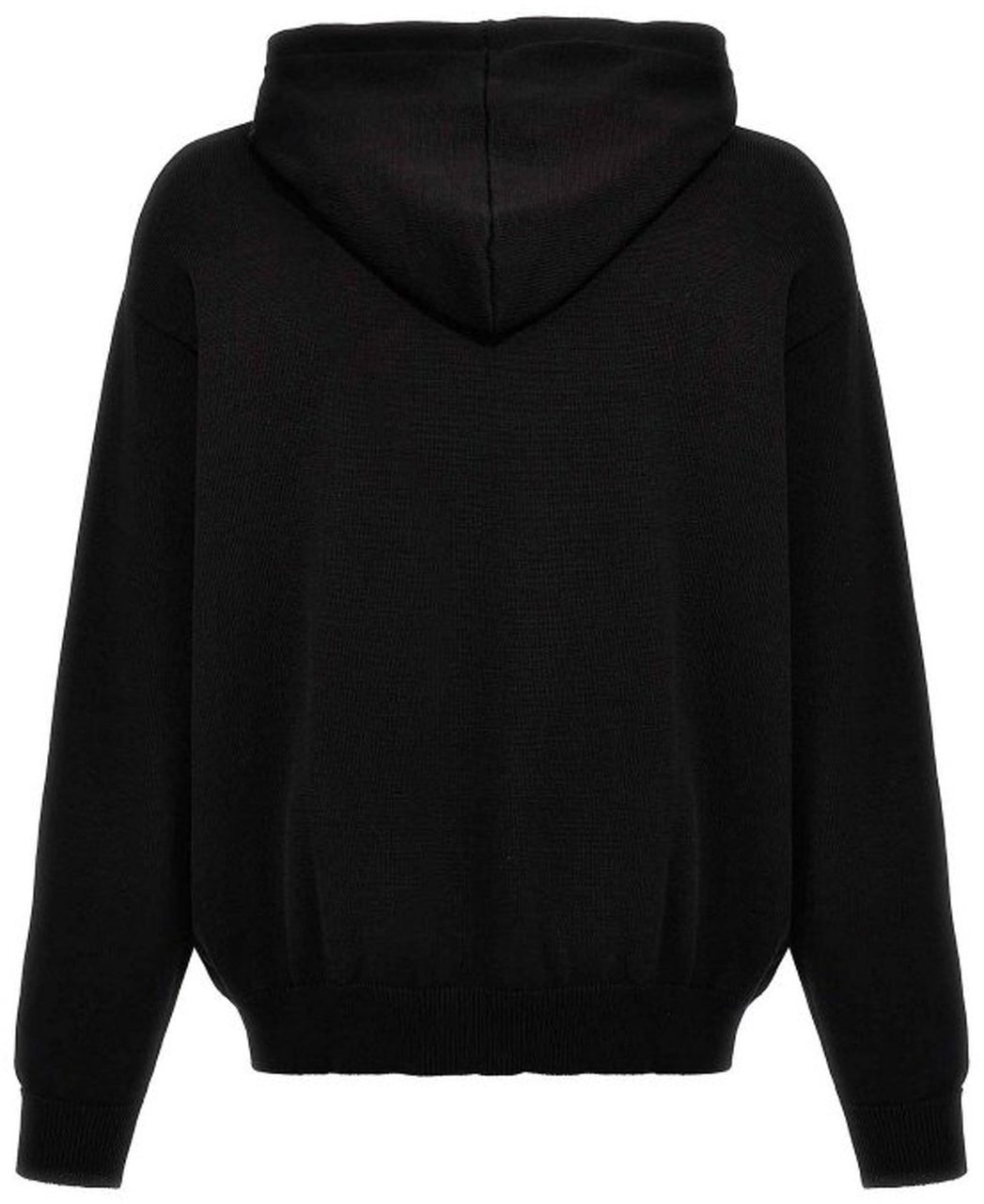 Moschino Couture In Love We Trust Hooded Sweatshirt Zwart