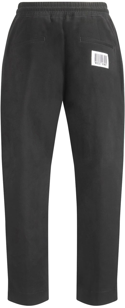 Moschino Bar-code Jogger Zwart
