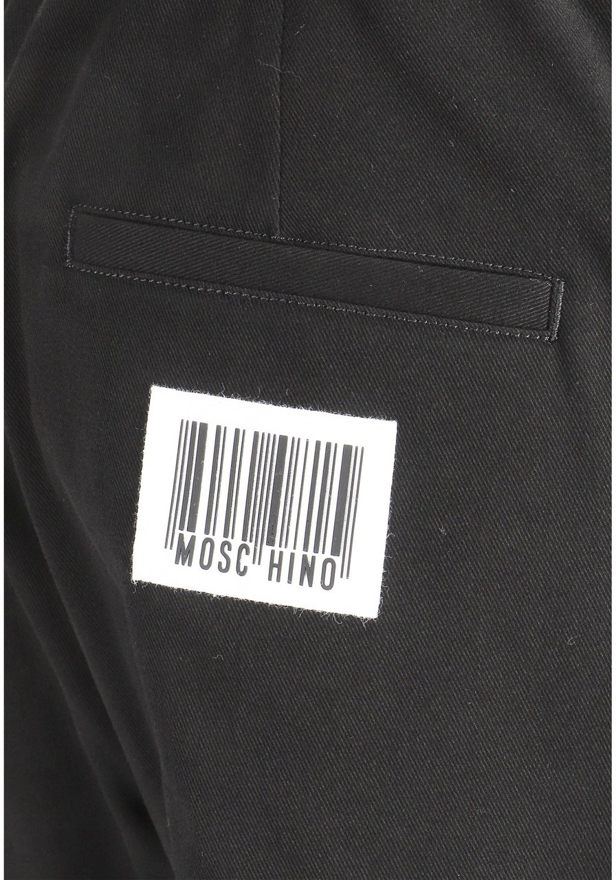 Moschino Bar-code Jogger Zwart