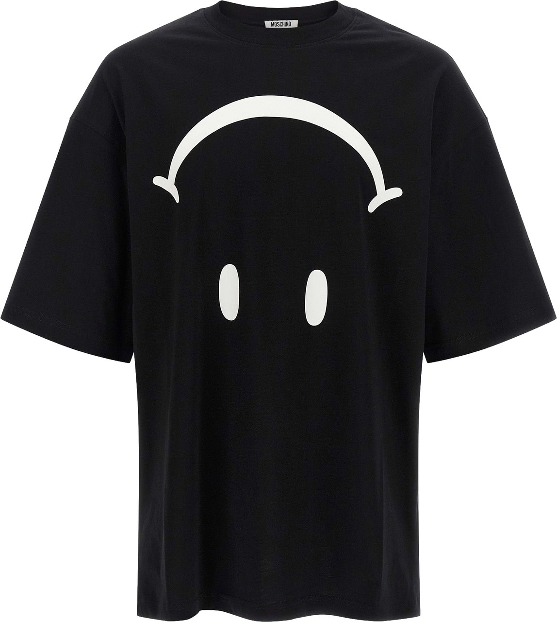 Moschino Bicolor Cotton T-Shirt Divers