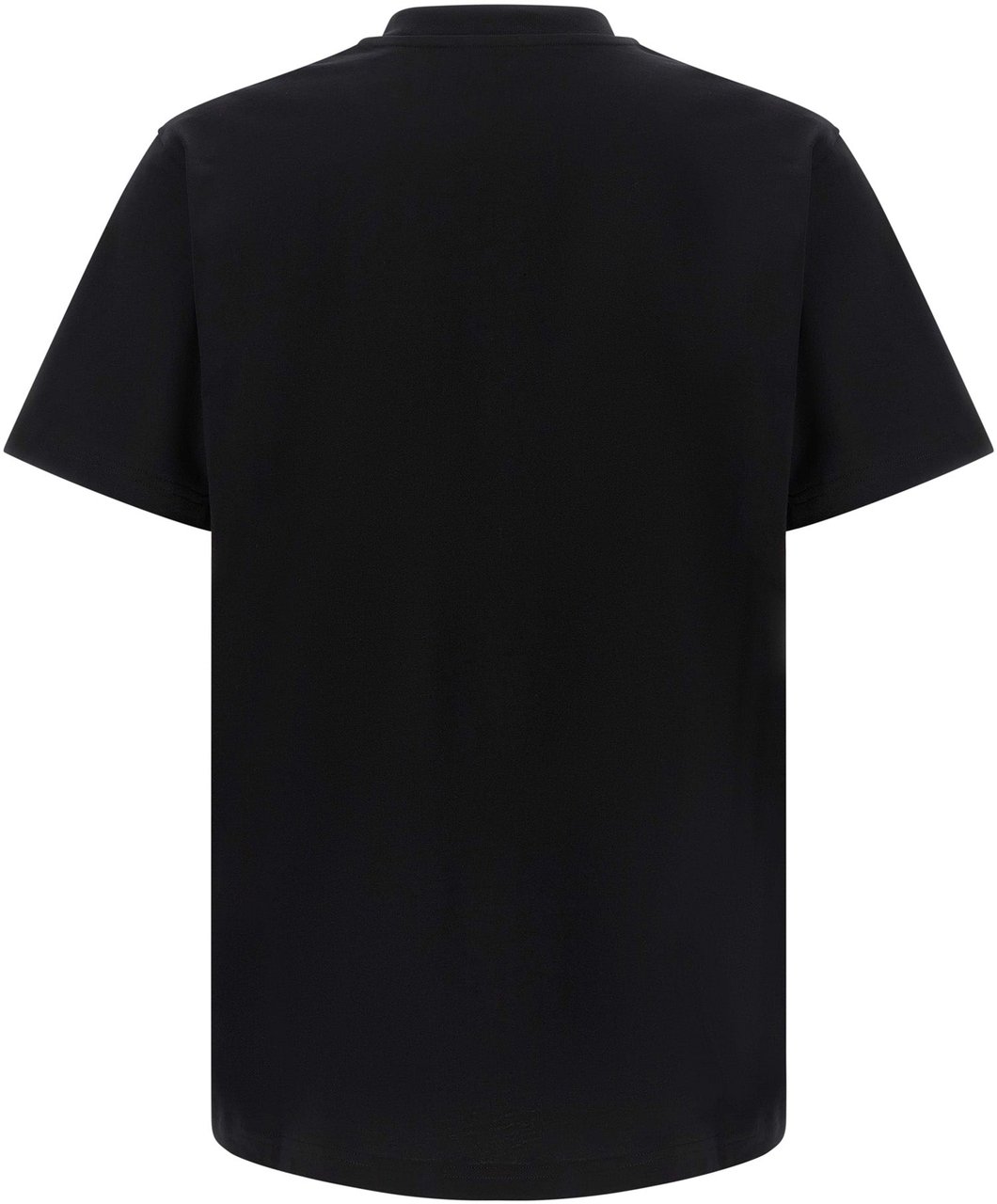 Moschino Black Cotton T-Shirt Zwart