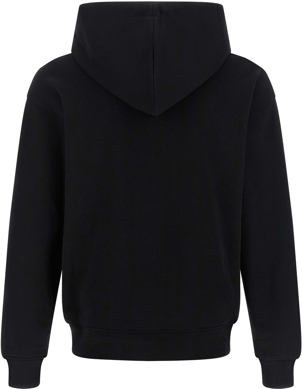 Moschino Black Cotton Sweatshirt Zwart