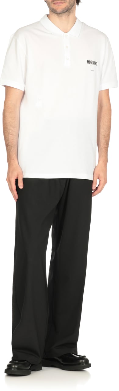 Moschino T-Shirts And Polos White Wit