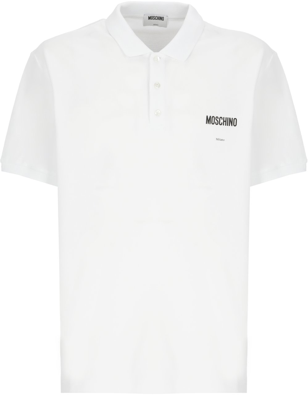 Moschino T-Shirts And Polos White Wit