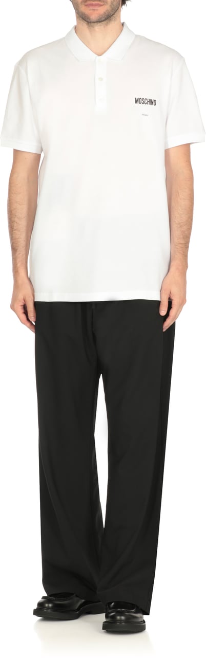 Moschino T-Shirts And Polos White Wit