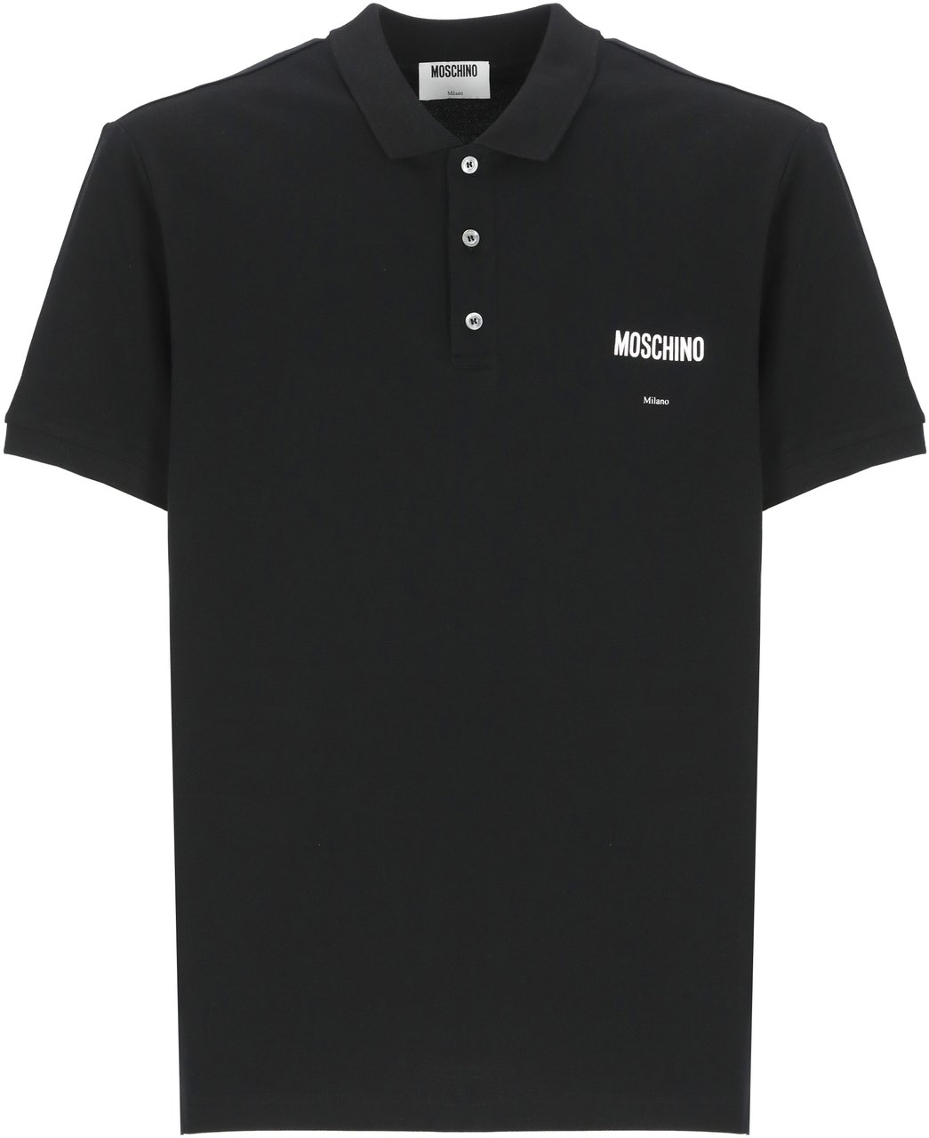 Moschino T-Shirts And Polos Black Zwart