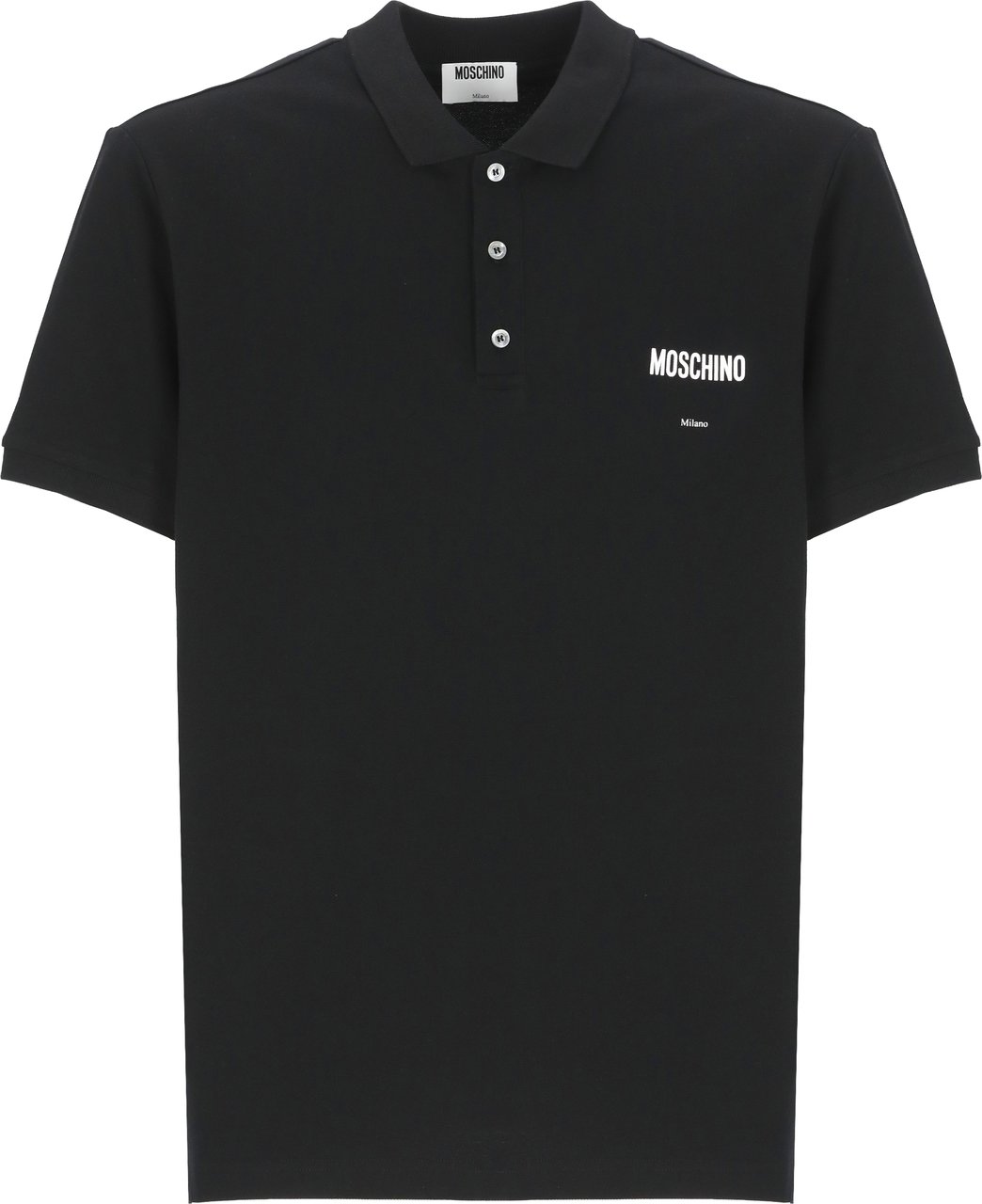 Moschino T-Shirts And Polos Black Zwart