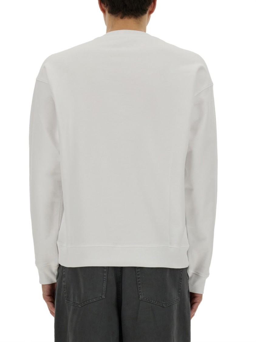 Moschino "Breakfast" Sweatshirt Wit