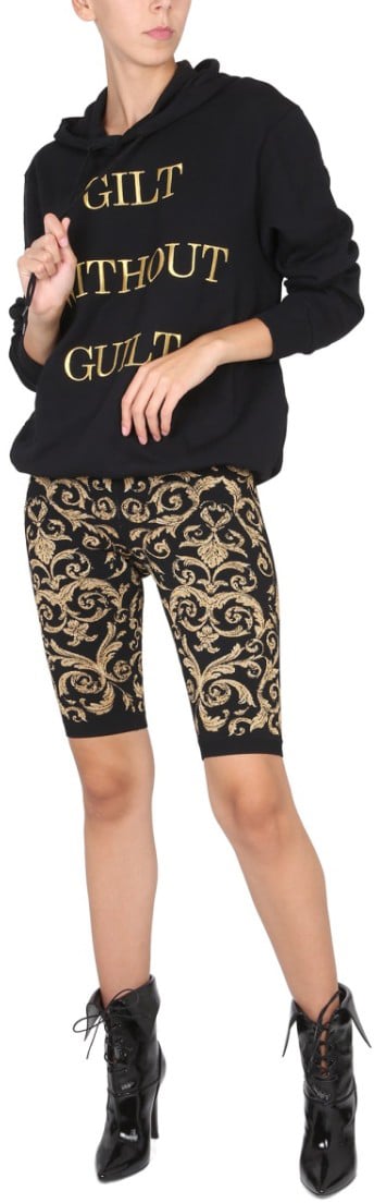 Moschino "Gilt Without Guilt" Sweatshirt Zwart