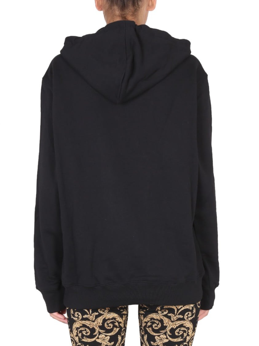 Moschino "Gilt Without Guilt" Sweatshirt Zwart