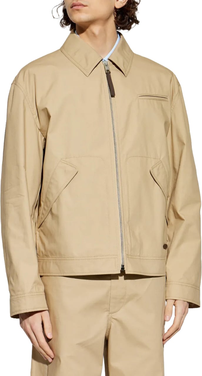 Moschino Boxy Silhouette Moschino Capospalla Jacket Neutraal