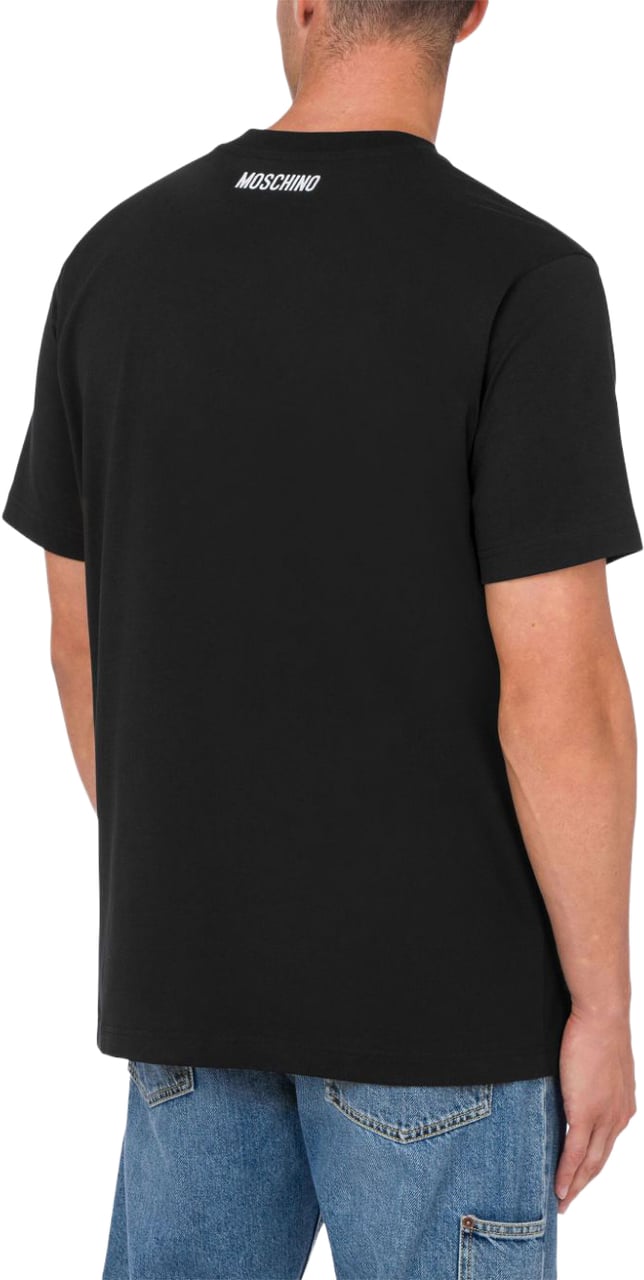 Moschino Cotton Jersey T-Shirt Zwart