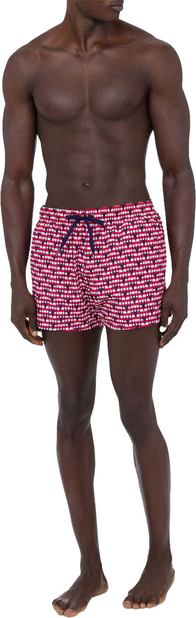 Moschino Graphic Print Swim Shorts Roze