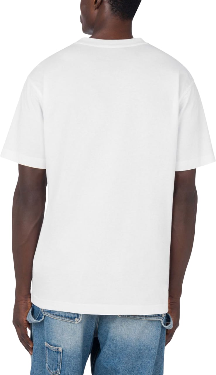 Moschino Relaxed Fit Cotton T-Shirt Wit