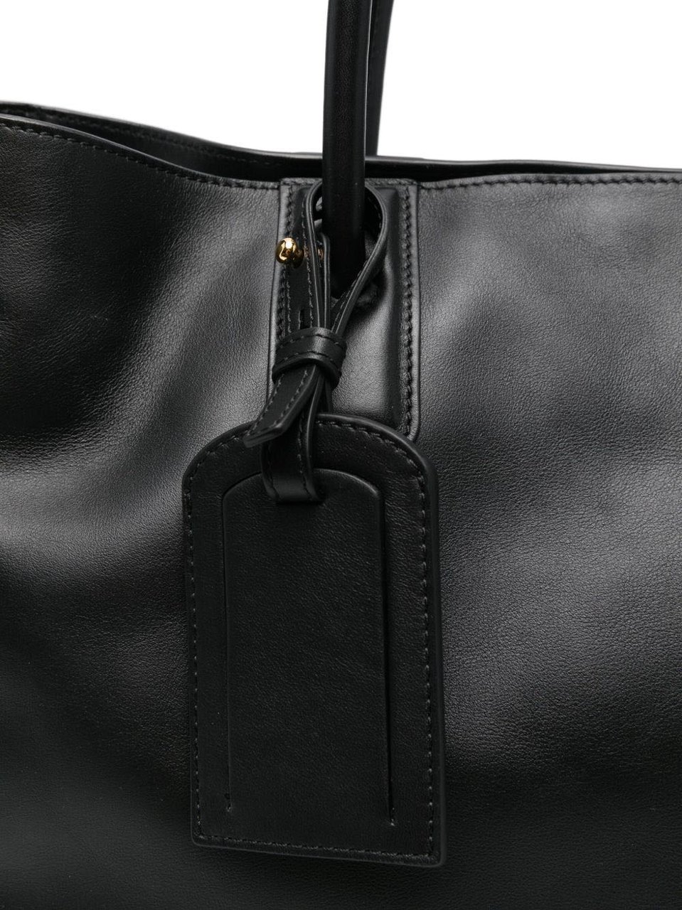 Moschino Black Bag with Gold Zipper Detail Zwart