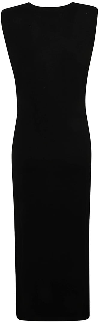 Moschino Form-Fitting White Dress Wit