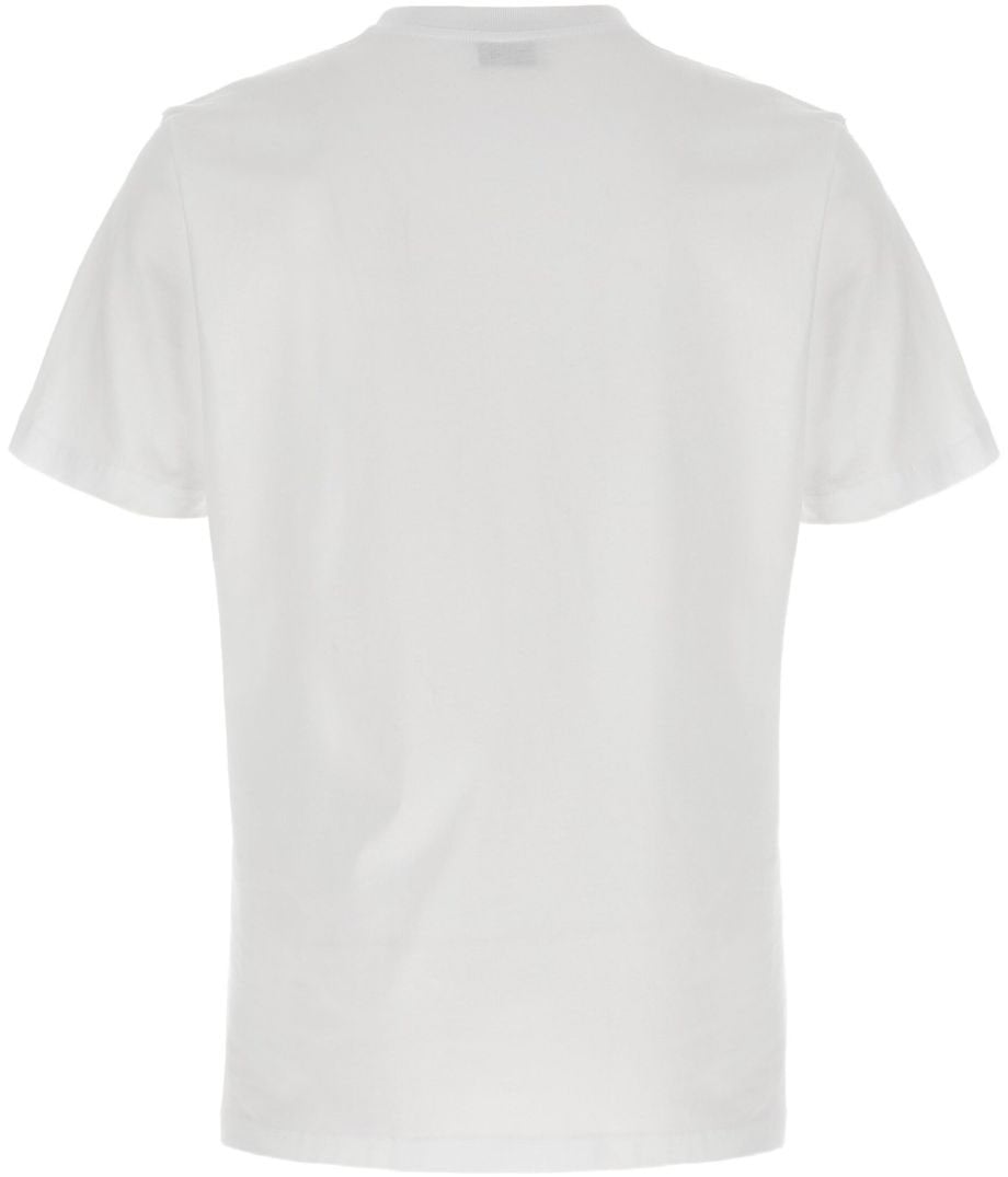 Moschino White Crew Neck T-Shirt Wit