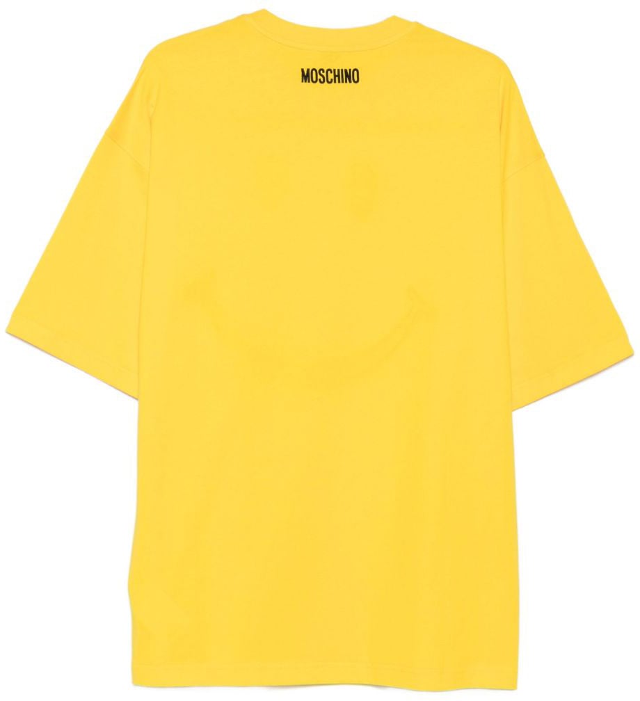 Moschino Relaxed Fit Round Neck T-Shirt Goud