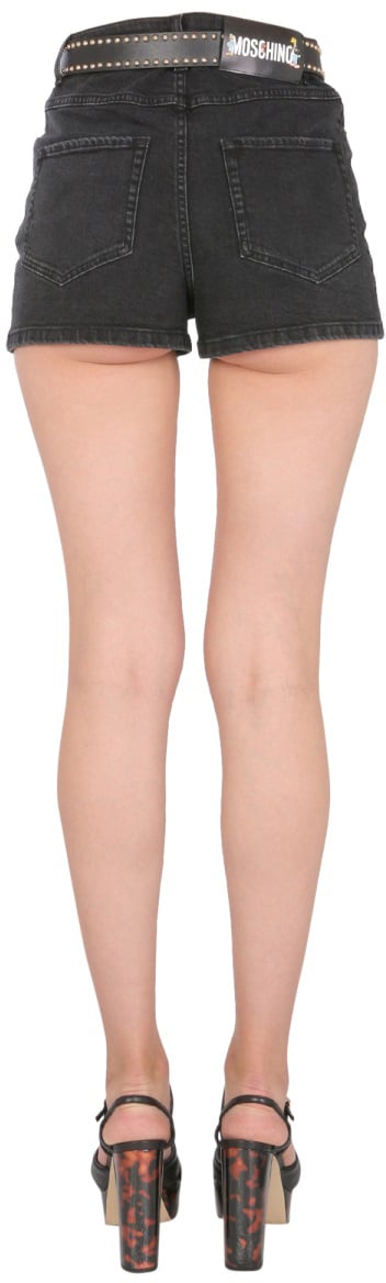 Moschino DENIM SHORTS Zwart