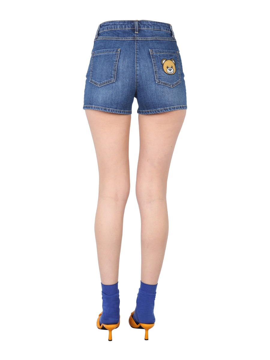 Moschino TEDDY BEAR SHORTS Blauw
