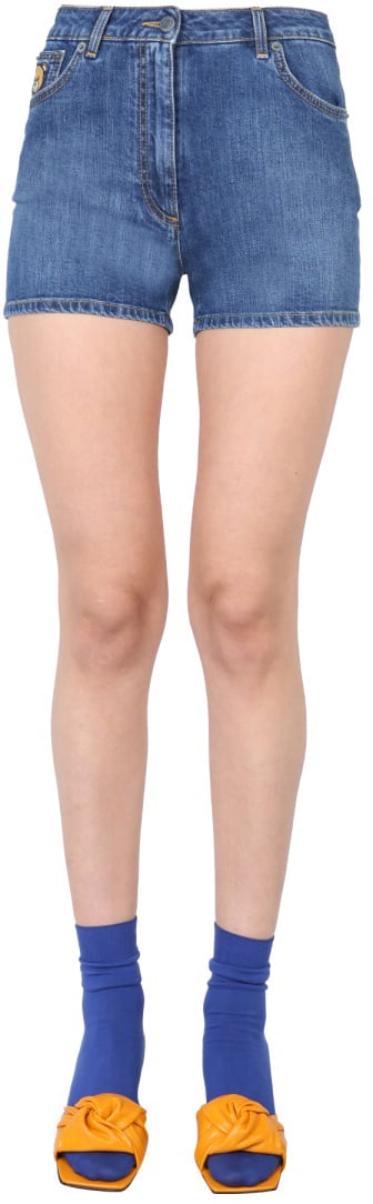 Moschino TEDDY BEAR SHORTS Blauw