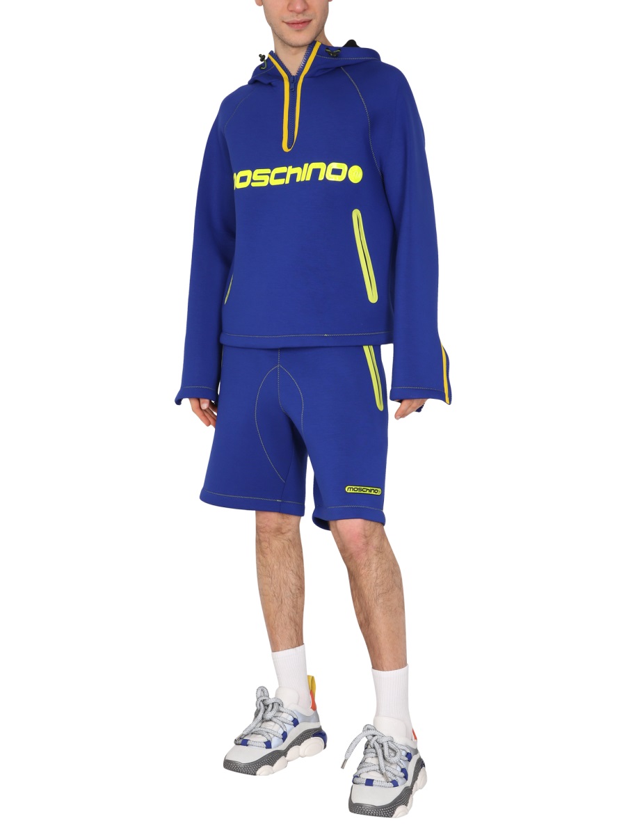 Moschino LOGO SHORT Blauw