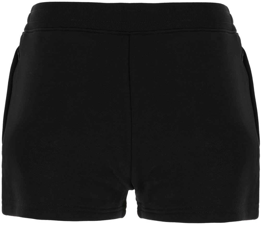 Moschino Moschino Black cotton shorts Zwart