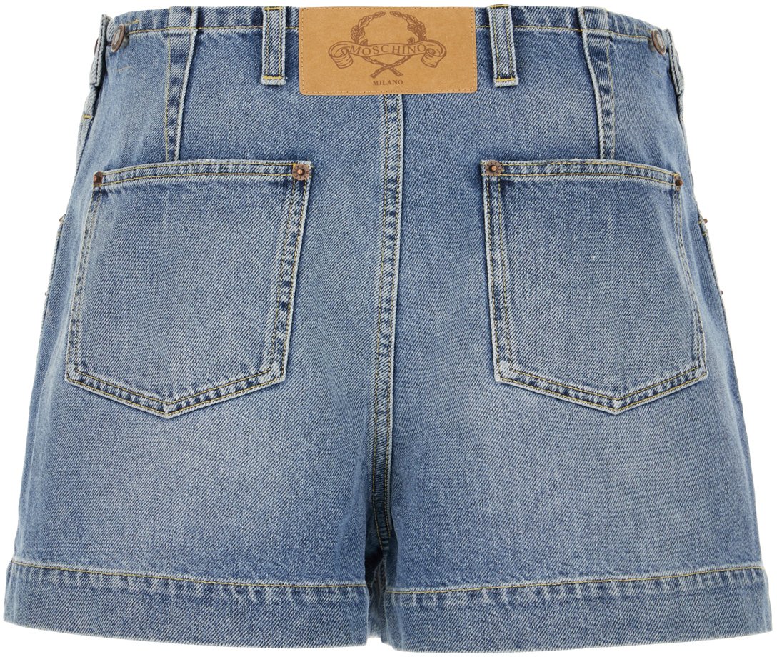 Moschino Moschino Denim shorts Blauw