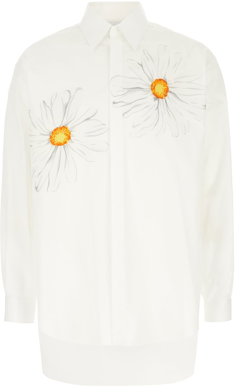 Moschino Moschino White poplin shirt Wit